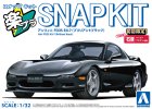 Aoshima 06552 - 1/32 Efini Mazda FD3S RX-7 (Brilliant Black) The Snap Kit 04-BB