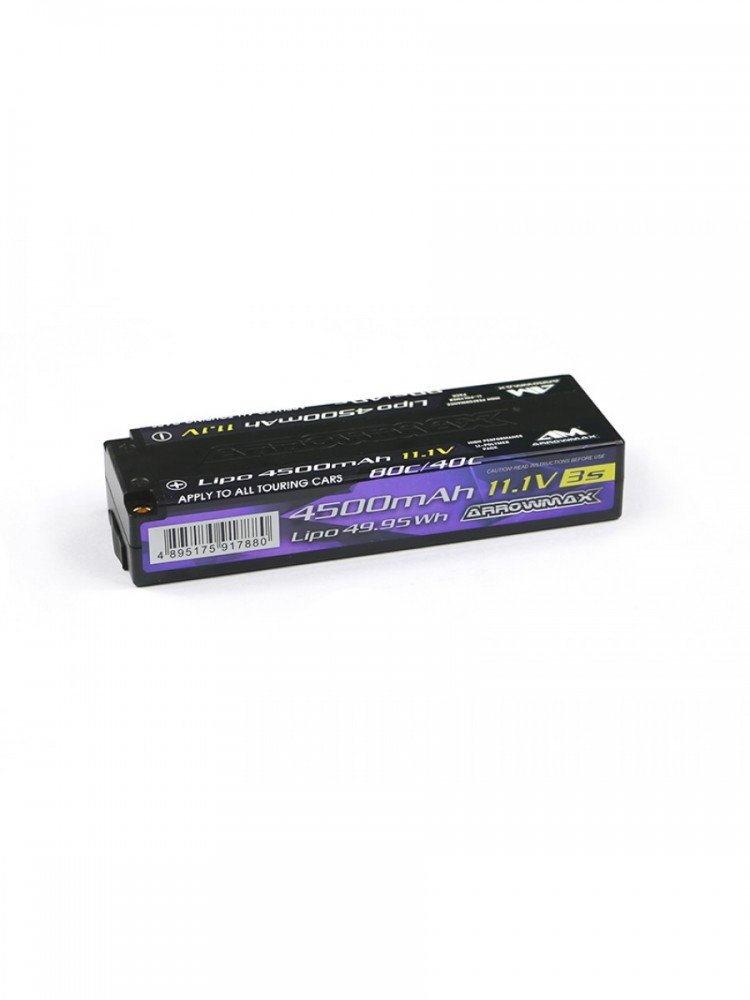 Arrowmax AM-700131 AM Lipo 4500mAh 3S - 11.1V 40C Continuos 80C Burst