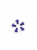 Arrowmax AM-14RH3005-P Aluminium Screw Allen Roundhead M3x5 Purple (7075) (5)