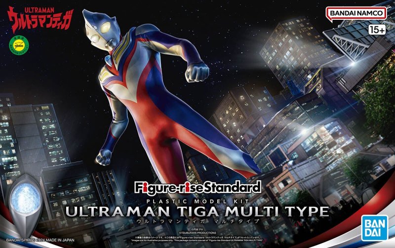 Bandai 5067421 - Figure-rise Standard Ultraman Tiga Multi Type