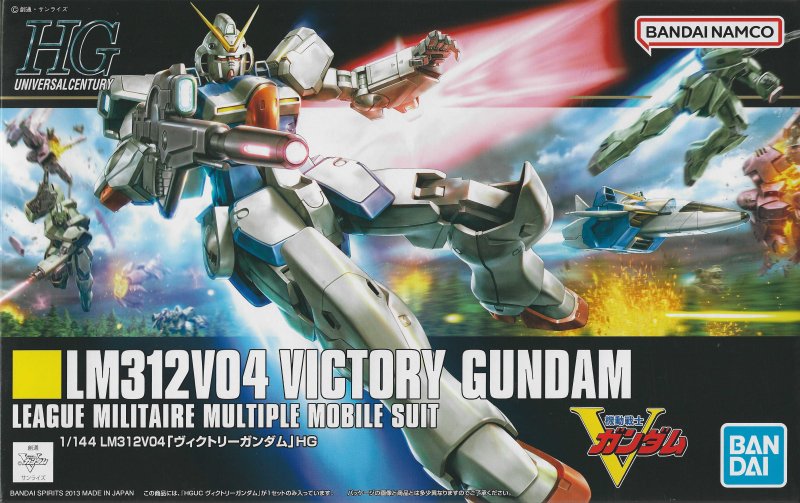 Bandai 5063038 - HGUC 1/144 Victory Gundam V No.165