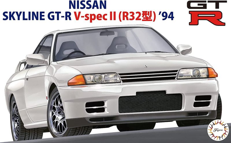 Fujimi 04657 - ID-47 1/24 Nissan Skyline GT-R R32 V-Spec II \'94