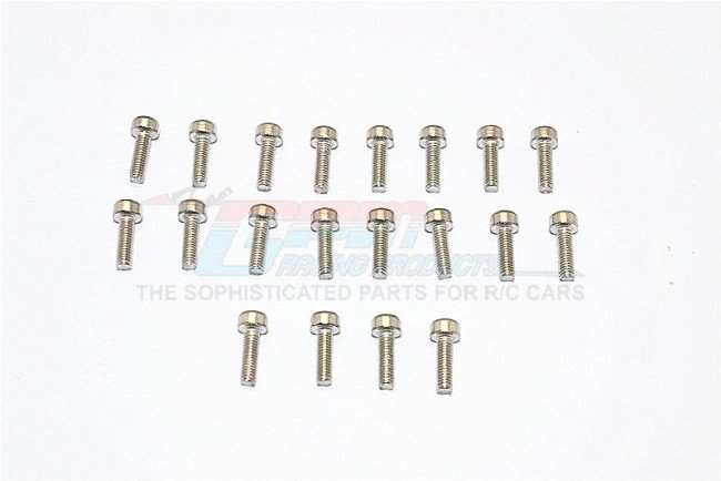 SUS304 Stainless Steel Cap Head Socket Screws M3x40mm - 20pcs - GPM SUS3X40