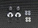 TRAXXAS 1:16 Mini E-REVO  Alloy Lower Spring Retainer (1pr) + Nylon Ball Ends With Balls (1pr) + Steel Shaft (1pr) + O-rings X 4pcs + Delrin Washers X 4pcs - GPM ERV348/ASSC