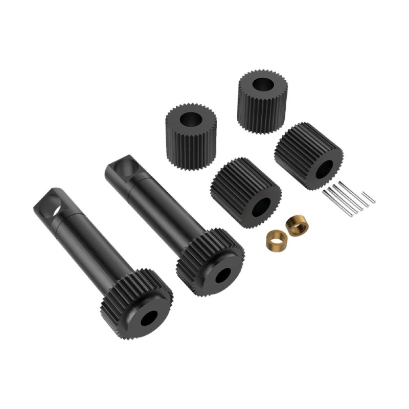 TRAXXAS MINI MAXX MONSTER TRUCK 20CR Carbon Steel Front/Rear Differential Gear set - GPM TXMM1200S