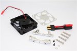 TRAXXAS 1/8 X-Maxx Aluminium Motor Heat Sink With Cooling Fan - 1 set - GPM TXM018FAN