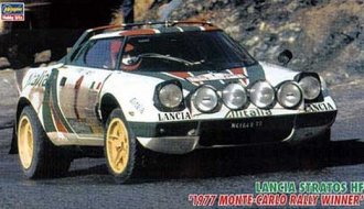 1/24 CR-32 Lancia Stratos HF 1977 Monte-Carlo Rally Winner 