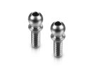 HUDY 990008 Titan Ball Stud D=4.9 / L=8 / S=3.5 / 2mm HEX (2)