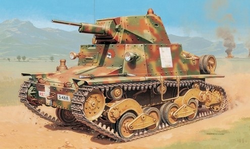 Italeri 6469 - 1/35 Carro Armato L6/40