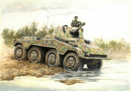 Italeri 15653 - 1/56 Sd.Kfz. 234/2 Puma