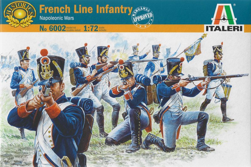 Italeri 6002 - 1/72 French Line Infantry (1815)