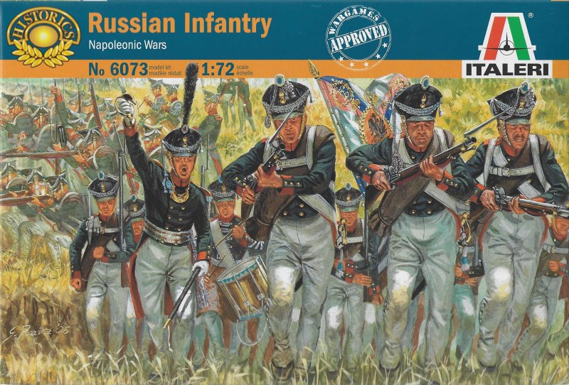 Italeri 6073 - 1/72 Napoleonic Wars: Russian Infantry