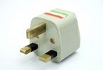 Jazrider Type G British 3-pin Electrical Adapter Plug