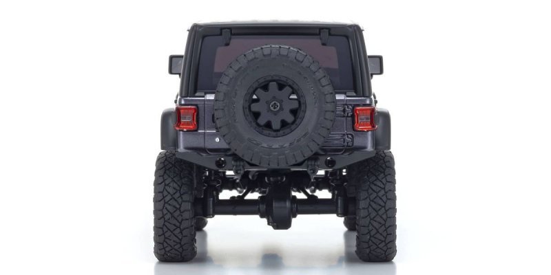 Radio Controlled Electric Powered Crawling car MINI-Z 4x4 Series Readyset Jeep  Wrangler Unlimited Rubicon Granite Crystal Metallic - Kyosho 32521GM