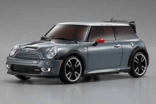 Kyosho MZP127GR - Mini-Z Auto Scale Collection Mini Cooper S JCW GP (Grey) (MR-03N-HM)