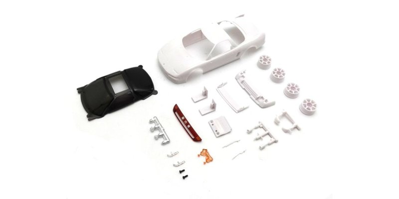 Kyosho MZN220 - Honda NSX White body set(w/Wheels)