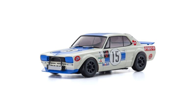 Kyosho MZP472BL - ASC MA-020 NISSAN SKYLINE 2000GT-R (KPGC10) Racing 1972 #15