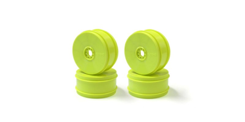 Kyosho IFH006KY-HB - Hard Dish Wheel (4pcs/F-Yellow/MP9 TKI4)