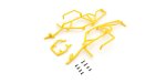 Kyosho EZ204YL - Roll Bar Set (Yellow/SAND MASTER)