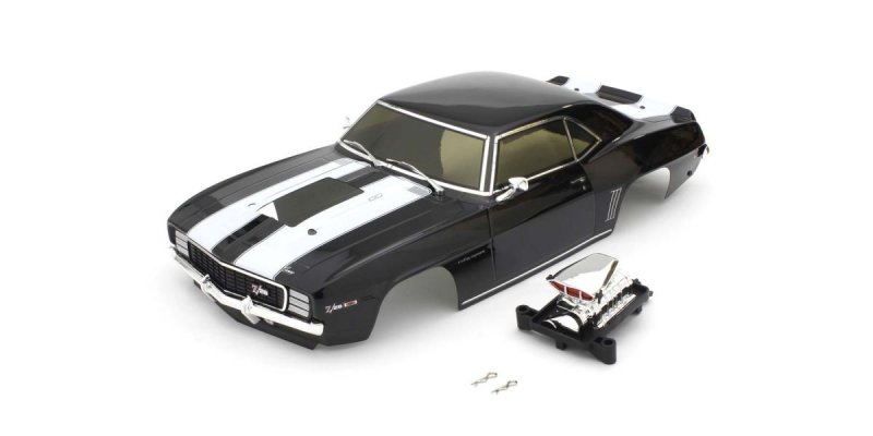 Kyosho FAB608BK - 1969 Chevy(R) Camaro(R) Z/28 RS Supercharged VE Tuxedo Black Decoration Body Set