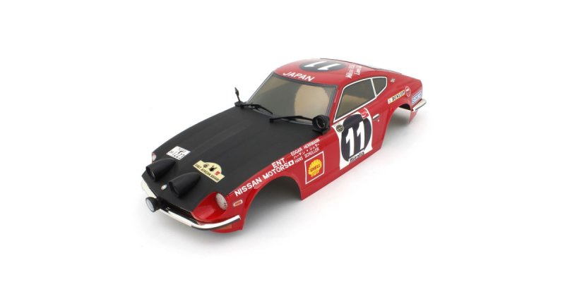 Kyosho FAB614RD - 1971 DATSUN 240Z RALLY Decoration Body Set