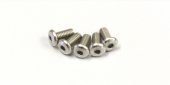 Kyosho 1-S12606HT - Button Screw(Hex/Titanium/M2.6x6/5pcs)