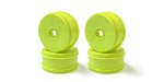 Kyosho IFH006KY-H - Hard Dish Wheel (4pcs/F-Yellow/MP9 TKI4)