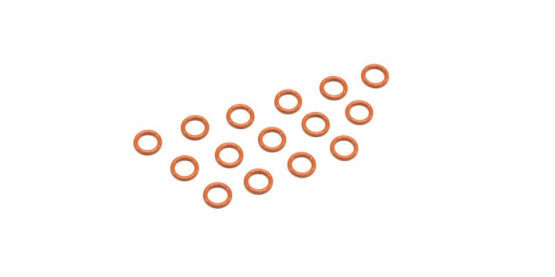 Kyosho ORG045SB - Silicone O-Ring(P4.5/O/Slim) 15Pcs