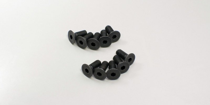 Kyosho 1-S34010H - Flat Head Screw(Hex/M4x10/10pcs)