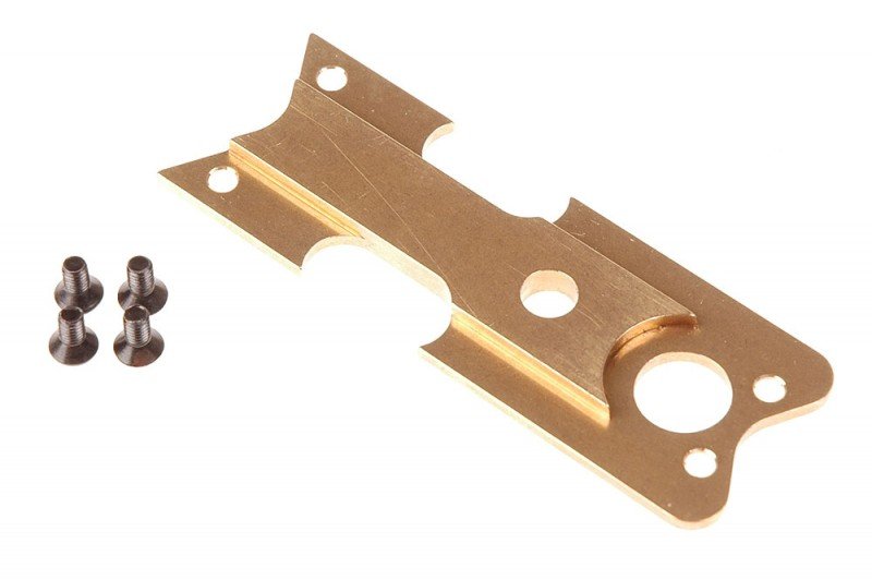 Serpent SER803207 Fill Plate LCG Chassis Brass