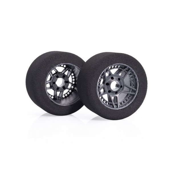 Serpent SER302070 Wheel/tyre set foam fr 37sh