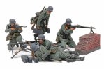 Tamiya 35386 1/35 WWII German Machine Gun Troops Team Set