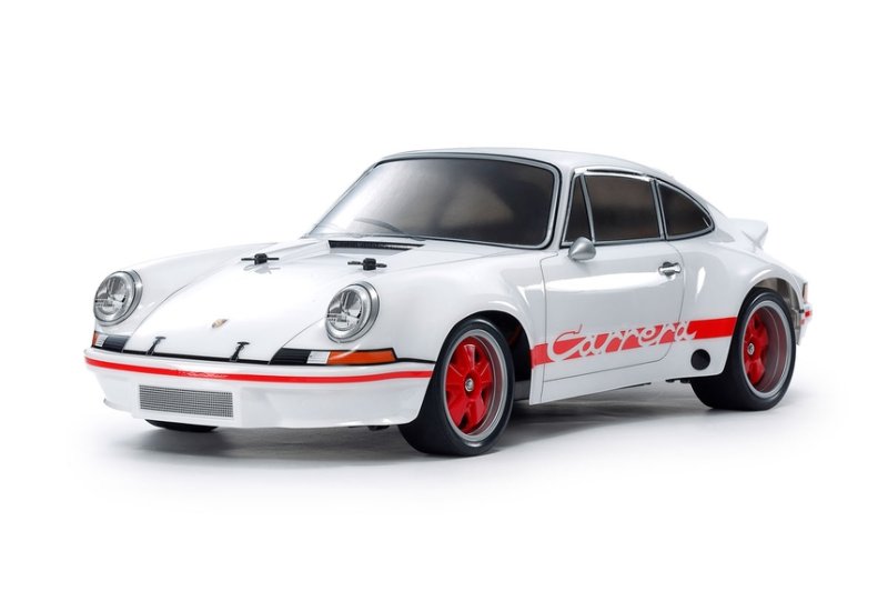 Tamiya 47507 - 1/10 Porsche 911 Carrera RSR 2.8 White Prepainted Body (BT-01 Chassis)