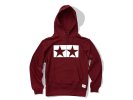 Tamiya 67535 - Jun Watanabe Tamiya Logo Hooded Sweatshirt (Red) L Size