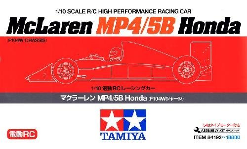 1/10 RC McLaren MP4/5B Honda (F104W Chassis) [Limited Edition] - Tamiya  84192