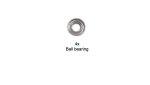 Tamiya #9808022 730 Ball Bearing