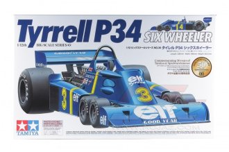 1/12 Tyrrell P34 Six Wheeler w/Photo-Etched Parts - Tamiya 12036