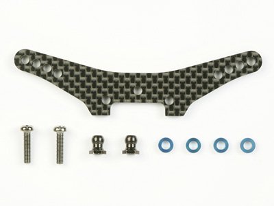 Tamiya 53845 - TA05 Front Carbon Damper Stay OP-845