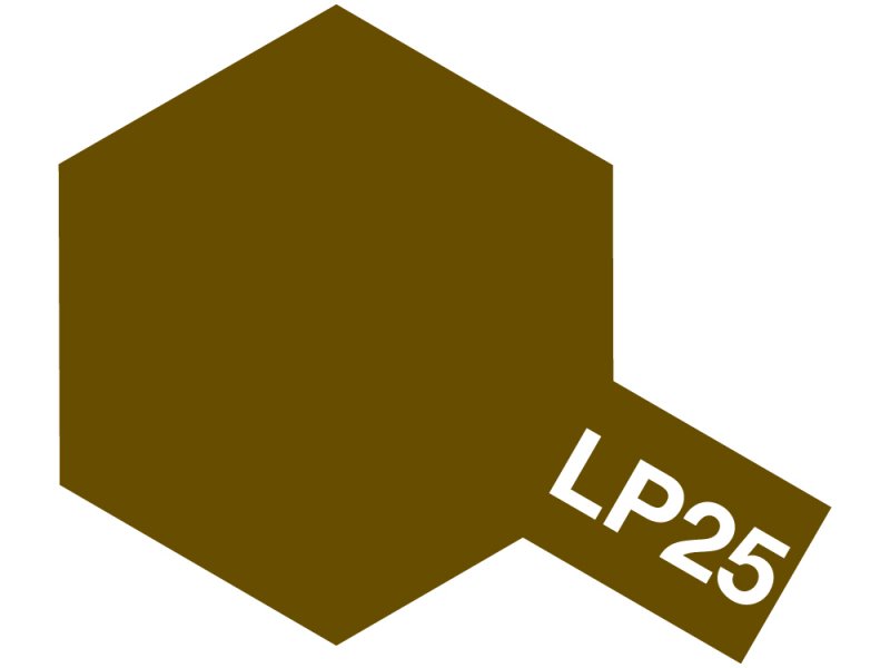 Tamiya 82125 LP-25 Brown (JGSDF) 10ml Flat Bottle Lacquer Paints