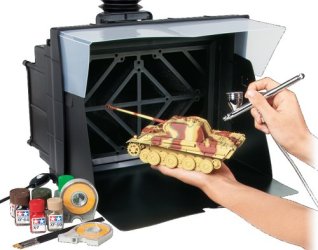 Airbrush System No.38 - Spray-Work Painting Booth II (Single Fan