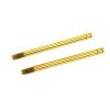 Traxxas (#1664T) Shock Shafts (Titanium Nitride Coated) (L)