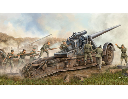 Trumpeter 02313 1/35 German 17cm Kanone 18 Heavy Gun WWII