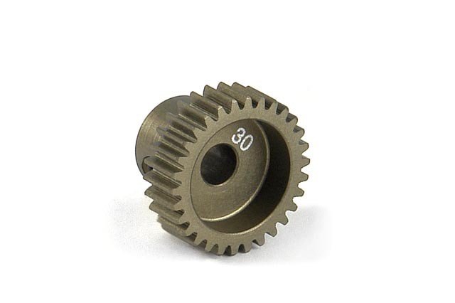 XRAY 305980 Narrow Pinion Gear Aluminum Hard Coated 30T/64