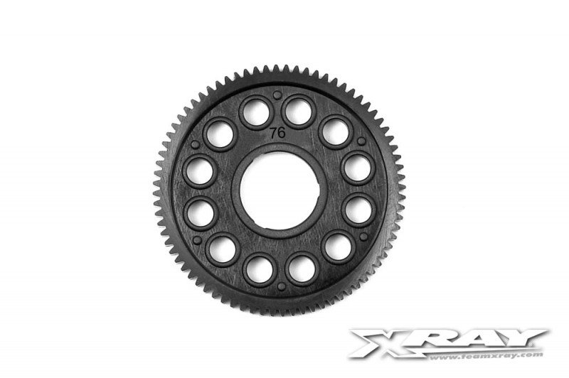 XRAY 375876 Composite Spur Gear - 76T/64P