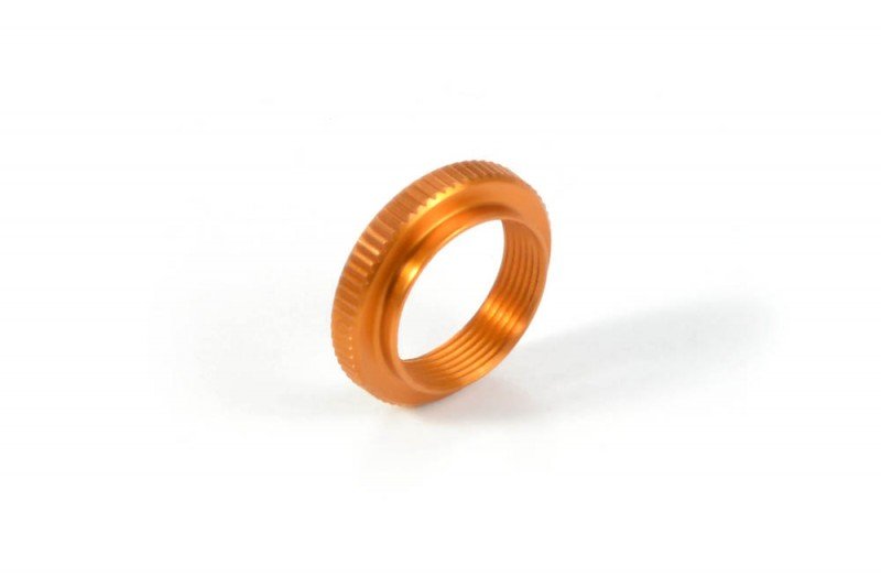 XRAY 378040-O Aluminum Shock Adjustable Nut - Orange