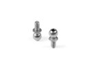 XRAY 362656 - Hard Steel Ball END 5.4MM With Thread 6mm - Nickel Coated (2)