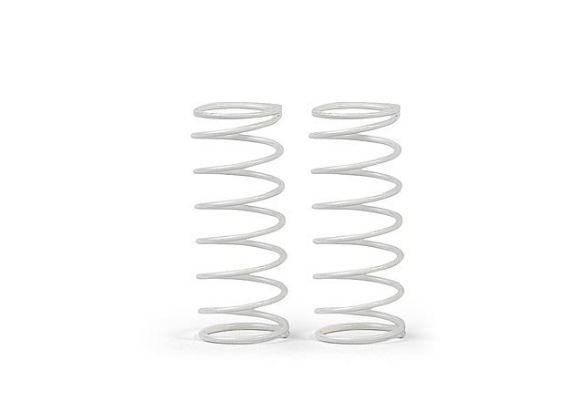 XRAY 358182 Front Spring Set C = 0.65 - White (2)