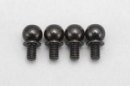 Yokomo IB-414KBC - Button head king pin ball for Aluminum steering block (ISO/3mm Screw)