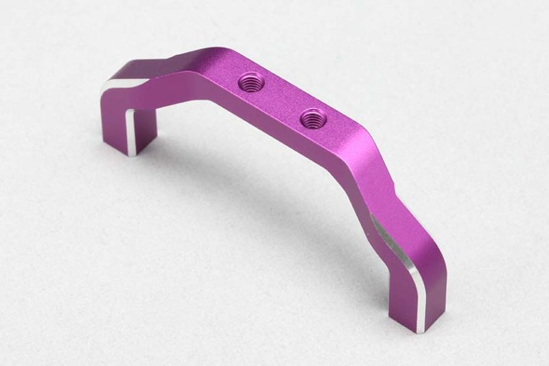 Yokomo Y2-202SMPA Curved Slide Rack Servo Mount (Purple) for YD-2 series