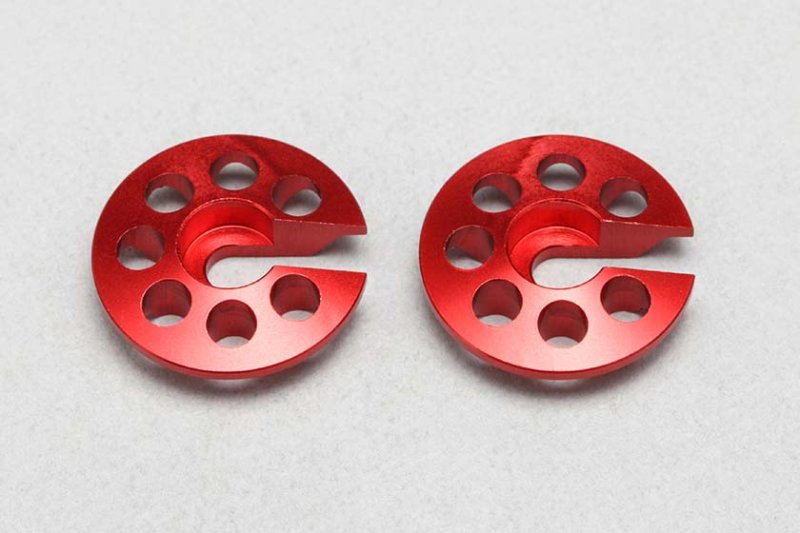 Yokomo Y2-S3NRA Aluminum SLF Shock Spring Cup (Red) for YD-2